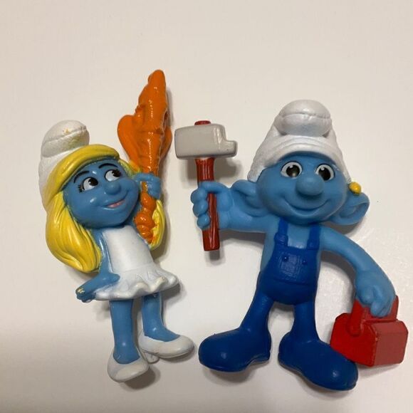 Bundle of 4 2013 McDonald’s Smurfs - Picture 3 of 13